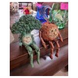 Whimsical Vegetable and Fruit Figurines