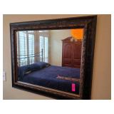 Decorative Wall Mirror with Ornate Frame