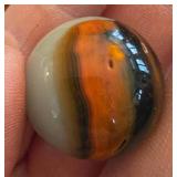 Multicolored Swirl Glass Shooter Marble