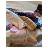 Scarves and White Gloves Set