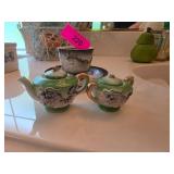 Dragonware Miniature Tea Set and Cup Set