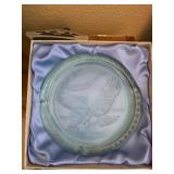 Edinburgh Crystal Freedom Eagle Plate