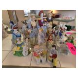 Hand-Painted Porcelain Figurines