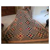 Multicolor Handmade Patchwork Quilt
