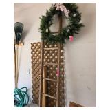 Wooden Ladder with Rustic Design