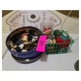 Sewing Supplies and Buttons