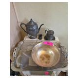 Metal Serving Ware and Accessories