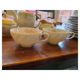 Lenox Orleans Pattern Teacups and Saucer Set