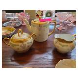 MZ Austria Porcelain Tea Set with Floral Design