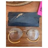 Vintage Eyeglasses with Case