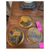Three Italian Decorative Wall Plaques