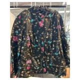 Dressbarn Woman Floral Embroidered Jacket