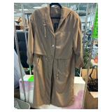 A2B by Numina Hooded Coat in Brown