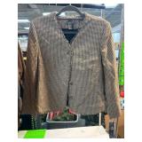 Koret 100% Silk Tweed-Style Blazer, Size 10