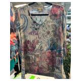 Energie World Wear Floral Print Top