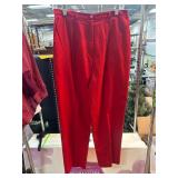 Red Pants by Export Trading, Size 12