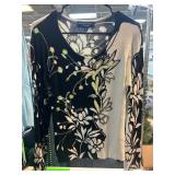 Pineapple Patch II Floral Sweater by Tina