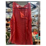 Violet & Claire Sleeveless Top in Red