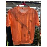 Elbee Original Orange Polyester T-Shirt