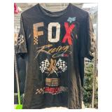 Fox Racing Graphic T-Shirt, Black Large