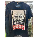 Black Graphic T-Shirt with 