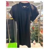 Black Short-Sleeve Dress by Collective Clothing