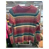 Carolyn Taylor Multi-Colored Knit Sweater
