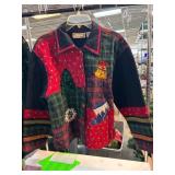 Patchwork Christmas-Themed Women