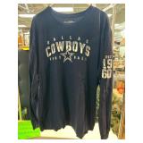 Dallas Cowboys Long-Sleeve Shirt, XL