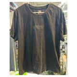 Hurley Black T-Shirt with Center Logo Design