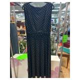 Jessica Howard Black Polka Dot Dress