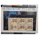 1975 Liberty Bell Stamp Pane of 6