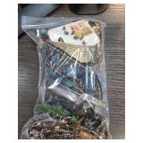 Bag of Costume Jewelry and Accessories