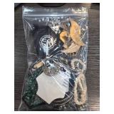 Costume Jewelry in Bag
