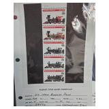 US 1994 Locomotives Issue Booklet Pane