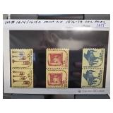US Sc. 1614/1615c Mint NH Coil Pairs