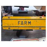 Yellow License Plate with 