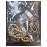 Costume Jewelry Lot with Beaded Items