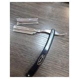 Continental Straight Razor with Blades