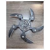 Dragon-Themed Folding Throwing Star