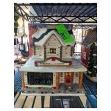 Ceramic Forest Lodge Decorative Building