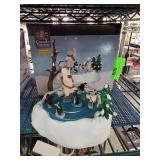 Carole Towne Animated North Pole Skaters Set