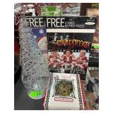 Christmas Lot with Sealed 3 Stooges Hallmark Puzzl