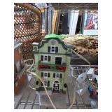 Lighted Ceramic Holiday House
