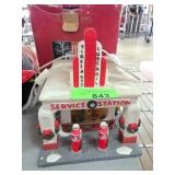 Holiday-Themed Ceramic Service Station Decor