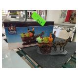 Carole Towne Collectible Horse Cart Scene