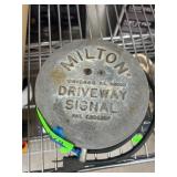 Vintage Milton Driveway Signal, Chicago, IL