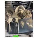 Antique Black-and-White Portrait Photos