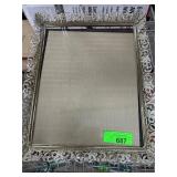 Ornate Metal Picture Frame with Velvet Back
