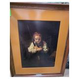 Framed Print of ï¿½Girl with a Broomï¿½ Rembrandt